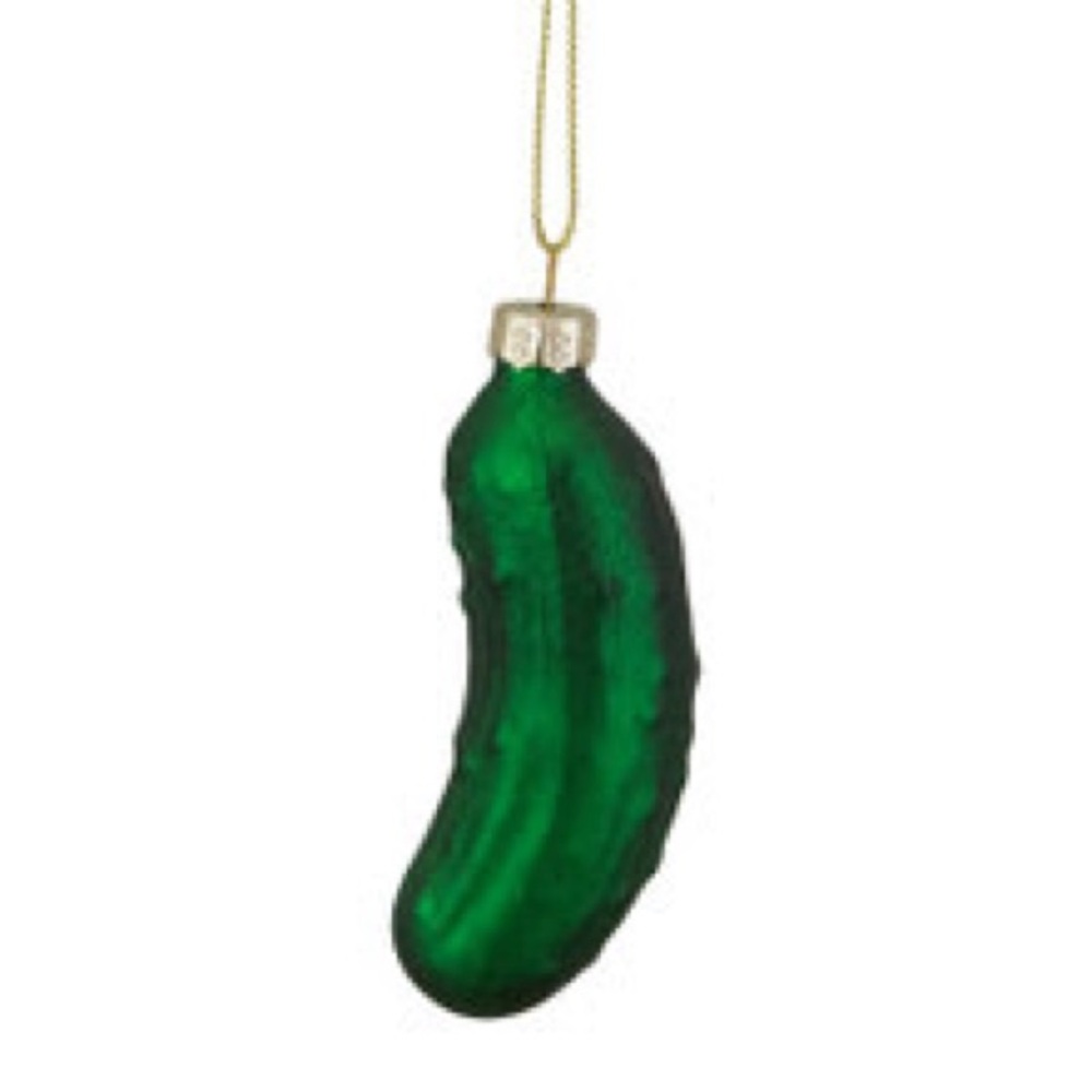 Green Pickle Ornament